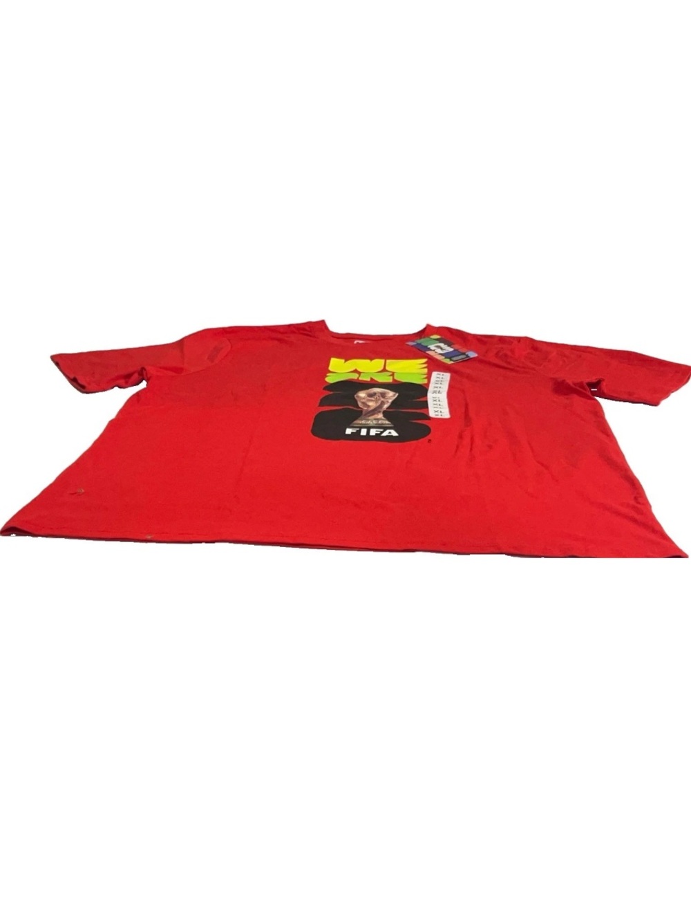 FIFA 2026 World Cup We Are 26 Men's Red Adult XL Promotional T-Shirt NWT RARE